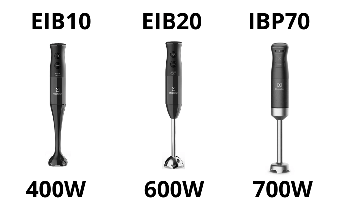 Comparativo de potência mixers Electrolux